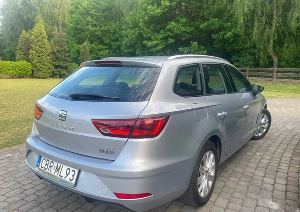 Seat Leon cena 59900 przebieg: 89000, rok produkcji 2018 z Brodnica małe 154